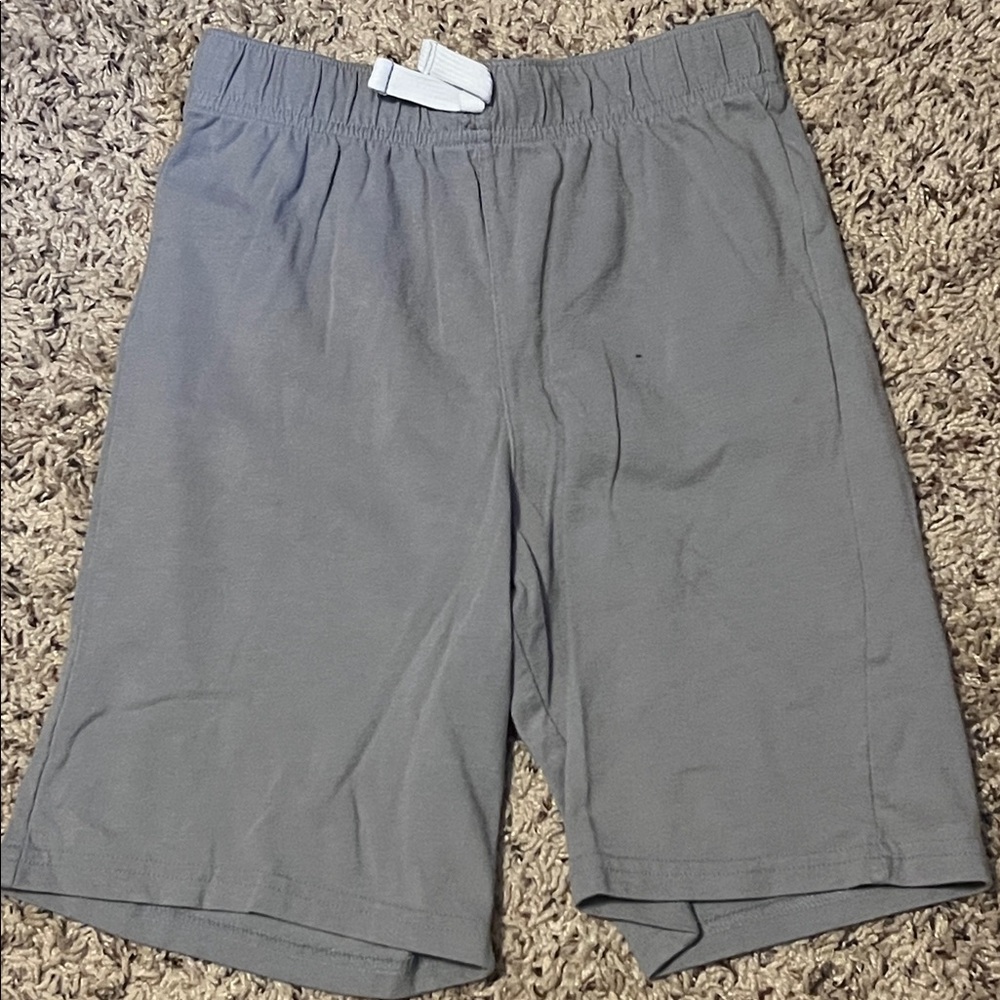 3/$10 Boys Jumping Beans Essential Knit Shorts Light Gray Size 7